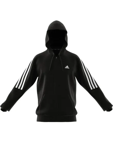 Sweatshirt zippé à capuche homme Homme M FI 3S FZ Noir