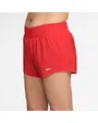 Short de fitness Femme W NK ONE DF MR 3IN BR SHORT Rouge