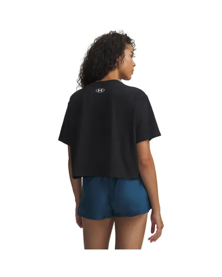 T-shirt Femme UA RIVAL BOXY TEE SOLID Noir