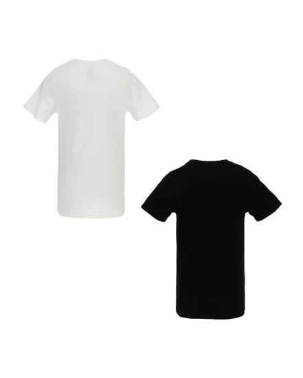 Lot 2 tee-shirts Enfant plus âgé BOY 2PK CREW UNDERSHIRT Noir