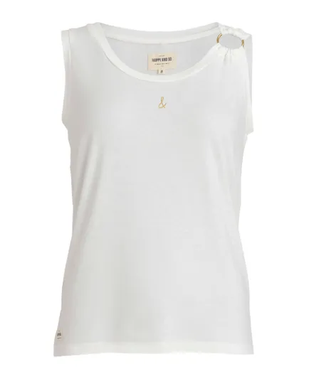 DEBARDEUR ANNEAU Femme Blanc