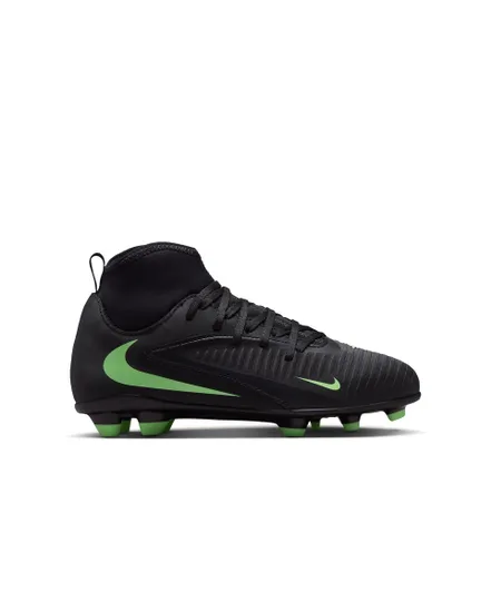 Crampons Enfant JR PHANTOM 6 HIGH CLUB FG/MG Noir