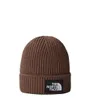 Bonnet Homme TNF LOGO BOX CUFFED BEANIE Marron