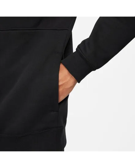 Pull zip manches longues Homme M NSW CLUB BB HZ TOP Noir