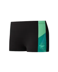 Short de bain Enfant ECO DIVE AQSH BLA/GRN Noir