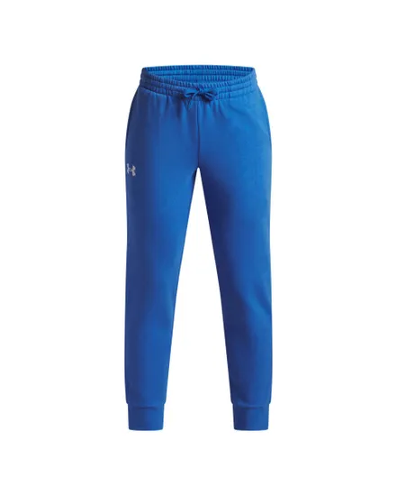Pantalon de survetement Enfant UA RIVAL FLEECE JOGGERS Bleu