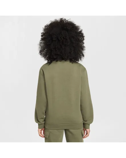 Sweatshirt Enfant plus âgé B NSW SI FLC CREW BB Vert
