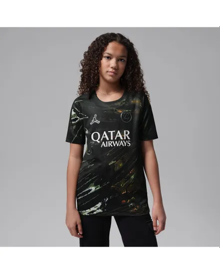 Maillot de football Enfant plus agé PSG Y NK DF JSY SS STAD SE5 Noir