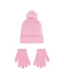 Ensemble bonnet et gants Enfant plus âgé NAN SWOOSH POM BEANIE GLV SET Rose