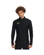 Sweat ML Homme UA M S CH. PRO 1/4 ZIP Noir