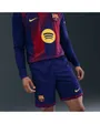 Short de football Homme FCB M NK DF SHORT STAD HM Bleu