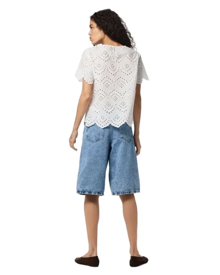Chemisier Femme Blanc Éclatant PIECES