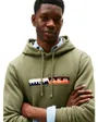 Sweat à capuche Homme TH COLOUR BLOCK GRAPHIC HOODIE Vert