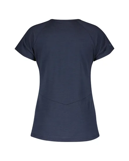 Maillot manches courtes Femme DEFINED MERINO TECH Bleu