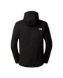 Veste à capuche Homme M QUEST HOODED SOFTSHELL Noir