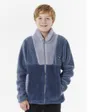 Polaire zip Enfant BLOCK PARTY POLAR-BOY Bleu