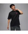 T-shirt Homme M J JUMPMAN SS LBR TEE Noir