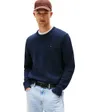 Pull col rond Homme SLIM ESS SWEATER Bleu Marine