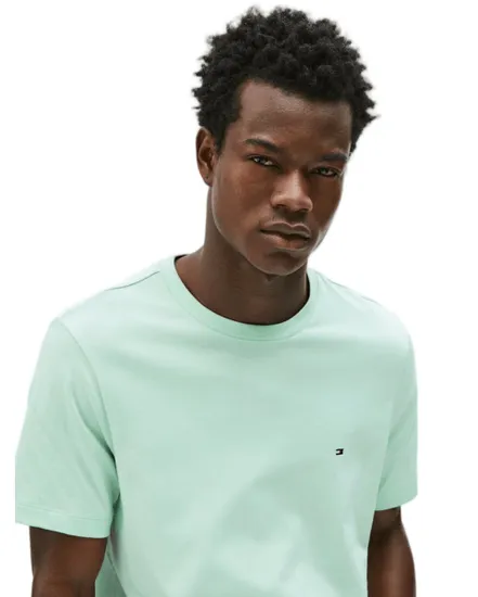 T-shirt col rond Homme ESS SEASONAL REG FIT SOLID TEE Vert