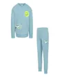 Survêtement Enfant B NSW ART OF PLAY FLC CREW SET Bleu