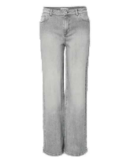 Jeans Femme PCSILKE MW Wide Jeans