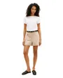 T-shirt Femme Gold Button Slim SS
