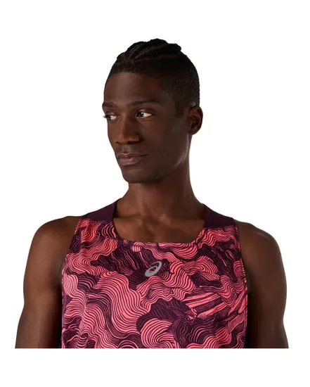 Débardeur Homme FUJITRAIL SINGLET Rose