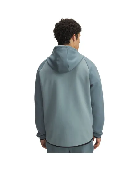 Veste zip à capuche Homme UA UNSTOPPABLE FLC FZ HD EU Bleu
