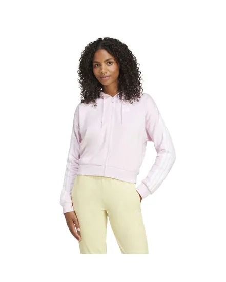 Sweat à capuche Femme W 3S FT FZ HD Rose