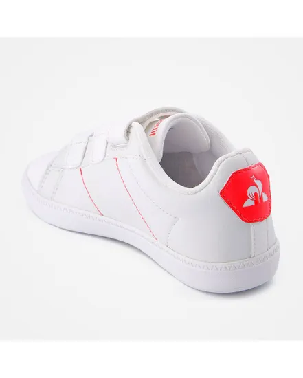 Chaussures basses Enfant COURTCLASSIC PS GIRL FLUO Blanc