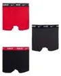 Lot de 3 boxers Enfant ESSENTIAL COTTON 3PK BOXER BRIEF Rouge