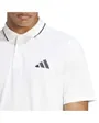 Polo Homme M SL PQ PS Blanc