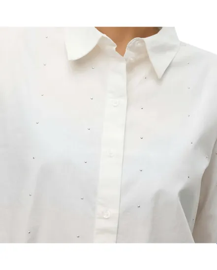 Chemisier Femme Vmcharlotte Stud Ls Shirt Wvn Ga
