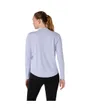 Haut d'entrainement Femme ICON 1/2 ZIP LS TOP Bleu