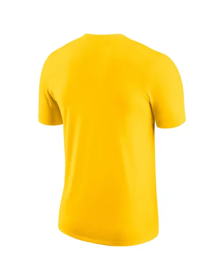 T-shirt de basketball Homme LAL M NK ES LOGO1 SS TEE Jaune