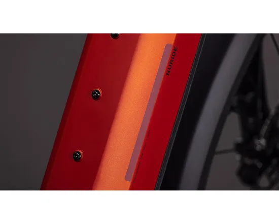 VTC électrique NURIDE HYBRID PRO 800 Rouge Chili/Noir