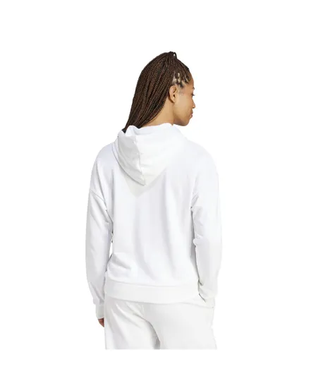 Sweat à capuche Femme W SL FT HD Blanc