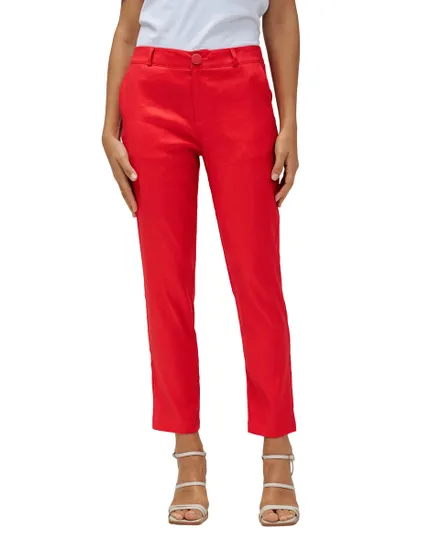 Pantalon Chino Femme Salsa Lin Lyocell