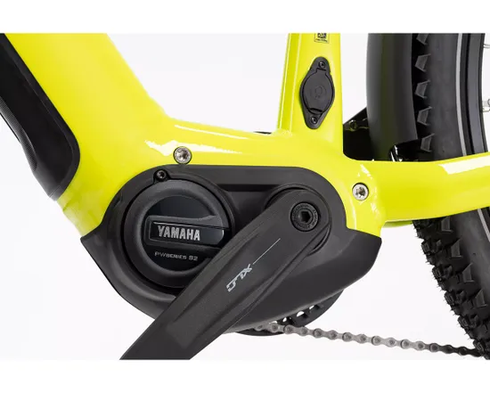 Vélo électrique trekking Homme TREKKING 5 HIGH Jaune Citron/Noir