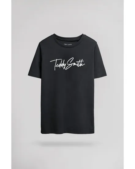 T-shirt col rond manches courtes Enfant T-EVAN MC JR Noir