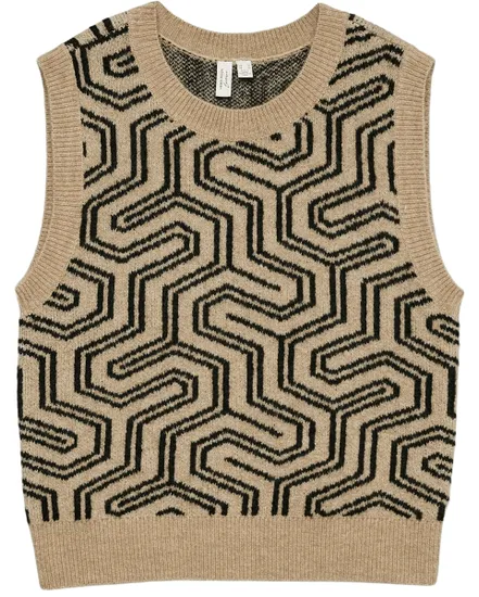 Gilet Femme VMLEILA SL O Neck Vest