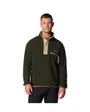 Polaire Homme HELVETIA II HALF SNAP FLEECE Vert