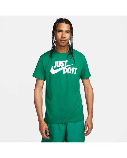 T-shirt Homme M NSW TEE JUST DO IT SWOOSH Vert
