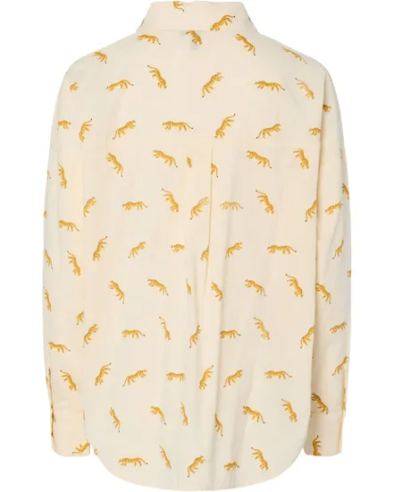 Chemise Femme PCJANNE LS Loose AOP