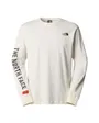 T-shirt manches courtes Homme M L/S TEE VARSITY GRAPHIC Blanc