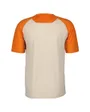 T-shirt manches courtes Homme DEFINED MERINO Orange/Beige