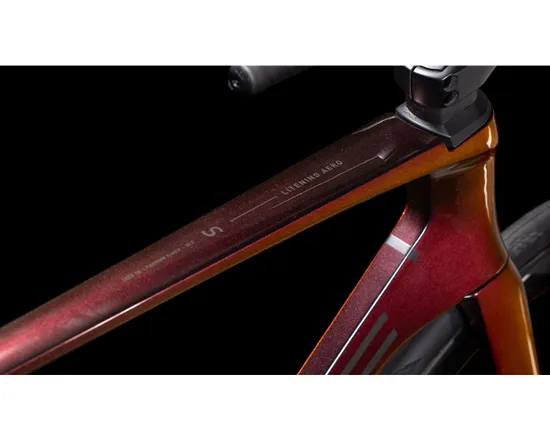 Vélo de route Unisexe LITENING AERO C:68X SLT Bordeaux