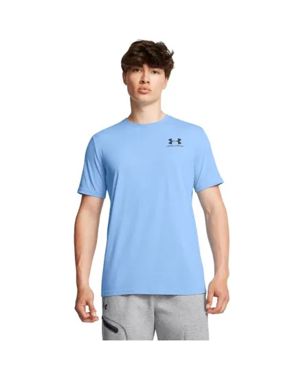 T-SHIRT MC Homme UA M SPORTSTYLE LC SS Bleu