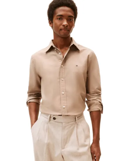 Chemise Homme SOLID HERITAGE OXFORD RF SHIRT Taupe