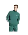 Sweat col zipé Homme M 3S FL 1-4 Z Vert